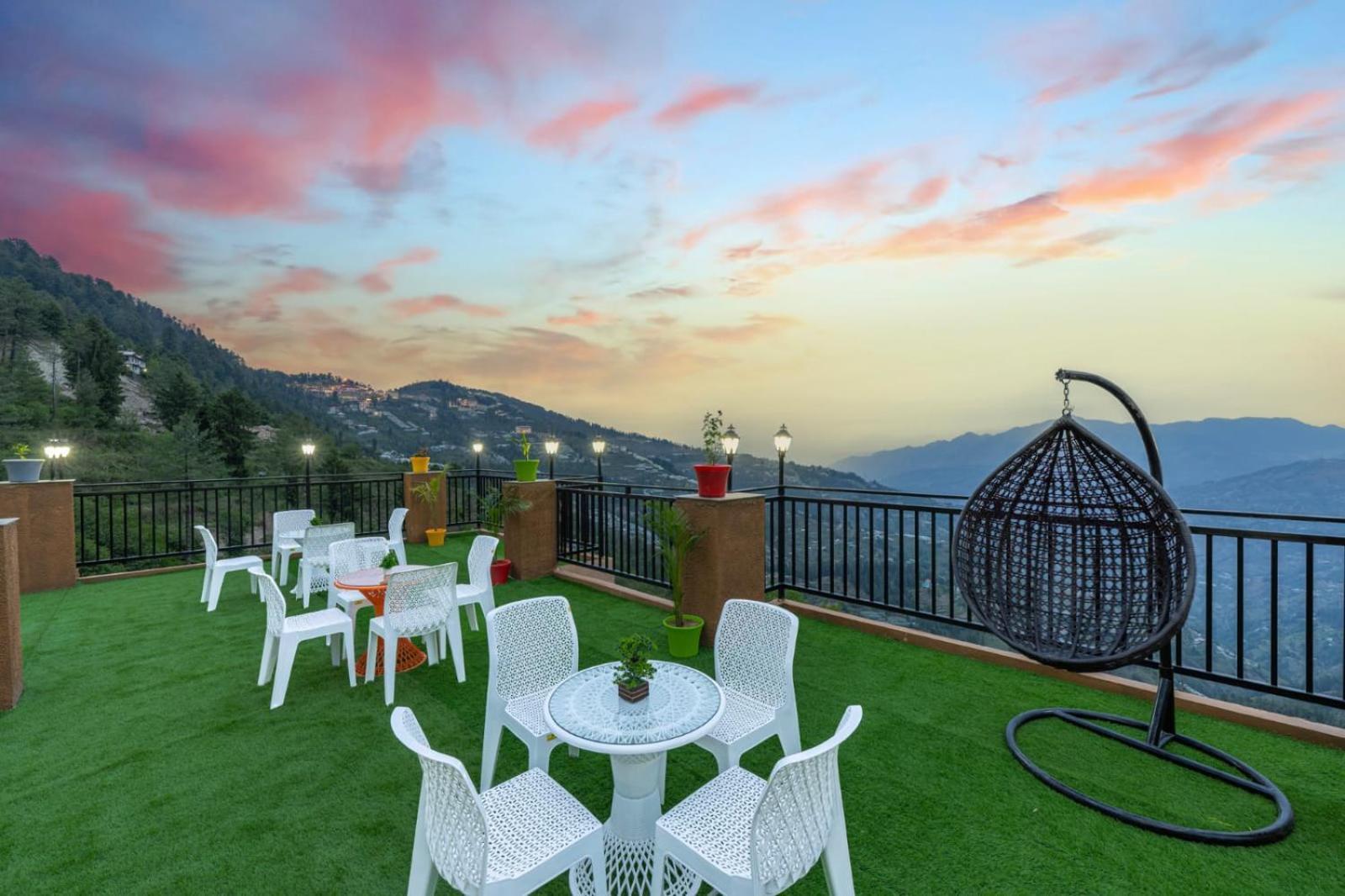 The Countryside Retreat I Vacations I Conference I Mice I Family Events I Open Air Terrace I Sky Bonfire I Kufri By Exotic Stays 심라 외부 사진