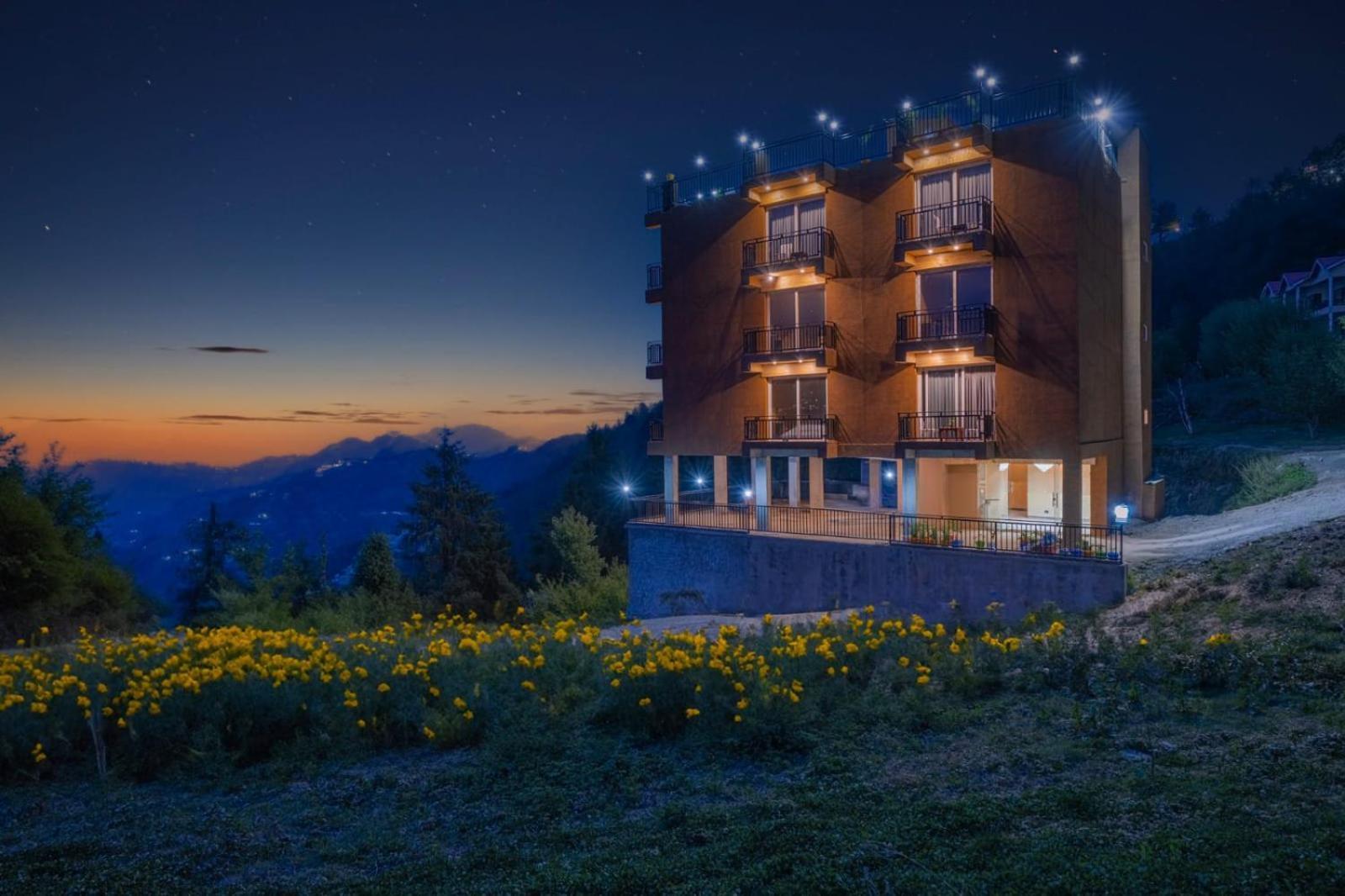 The Countryside Retreat I Vacations I Conference I Mice I Family Events I Open Air Terrace I Sky Bonfire I Kufri By Exotic Stays 심라 외부 사진