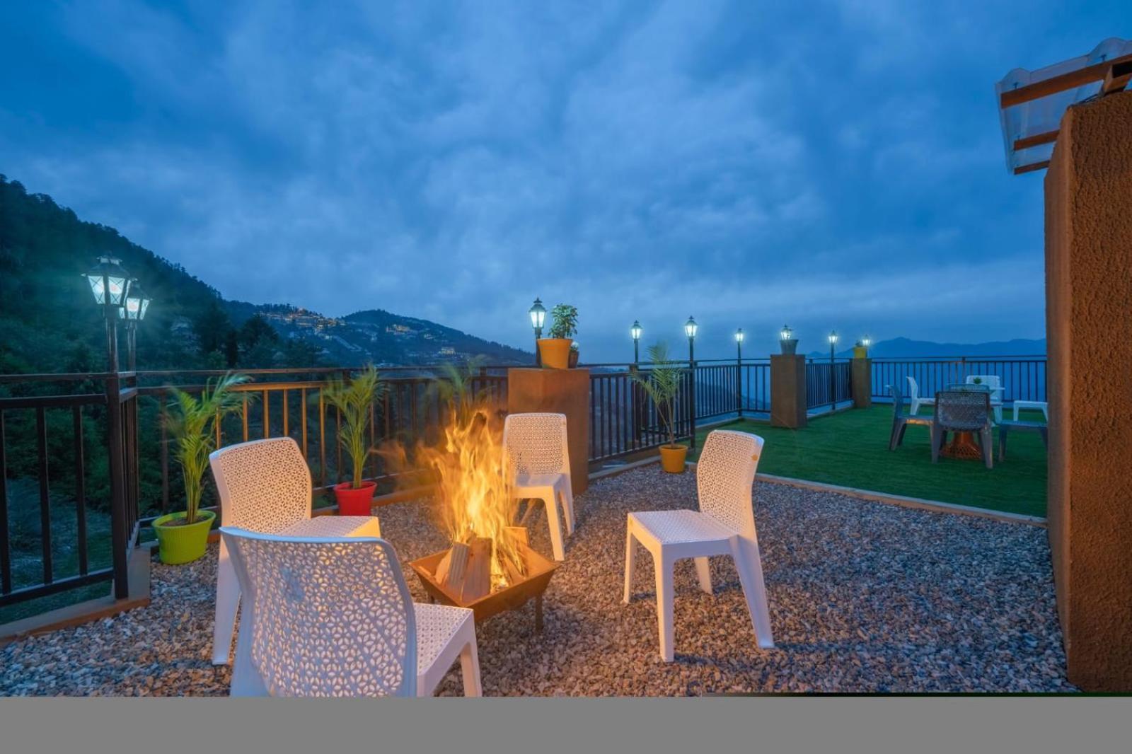 The Countryside Retreat I Vacations I Conference I Mice I Family Events I Open Air Terrace I Sky Bonfire I Kufri By Exotic Stays 심라 외부 사진